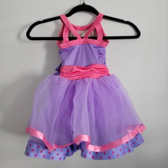 Beautiful Girls Pink and Purple Dress costume Size 4-5 - Picture 2 of 7